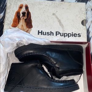 New Hush Puppies size us 3 medium boys